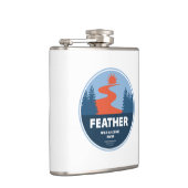 Vleethervrije en Schilderachtig rivier Heupfles (Rechts)