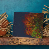 Vlek Afbeelding van regenboog Fotoplaat (Zijkant)