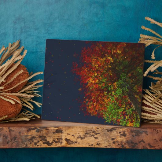 Vlek Afbeelding van regenboog Fotoplaat (Zijkant)