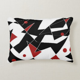 Vlek de rode ballen accent kussen