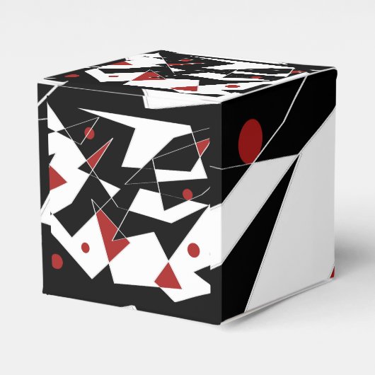 Vlek de rode ballen bedankdoosjes (Voorkant Zijde)