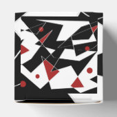 Vlek de rode ballen bedankdoosjes (Bovenkant)