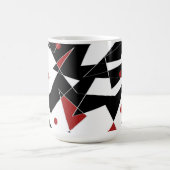 Vlek de rode ballen koffiemok (Center)