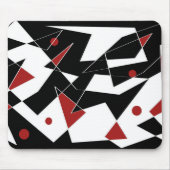 Vlek de rode ballen muismat (Voorkant)