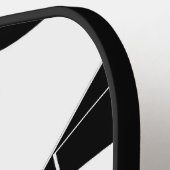 Vlek de rode ballen pickleball paddle (Links Detail)