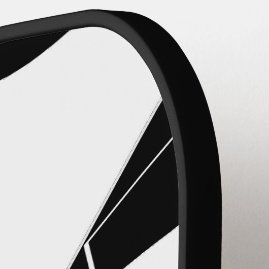 Vlek de rode ballen pickleball paddle (Links Detail)