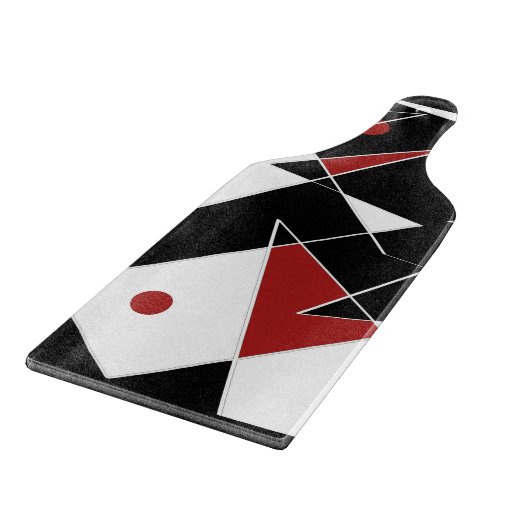 Vlek de rode ballen snijplank (Hoek)