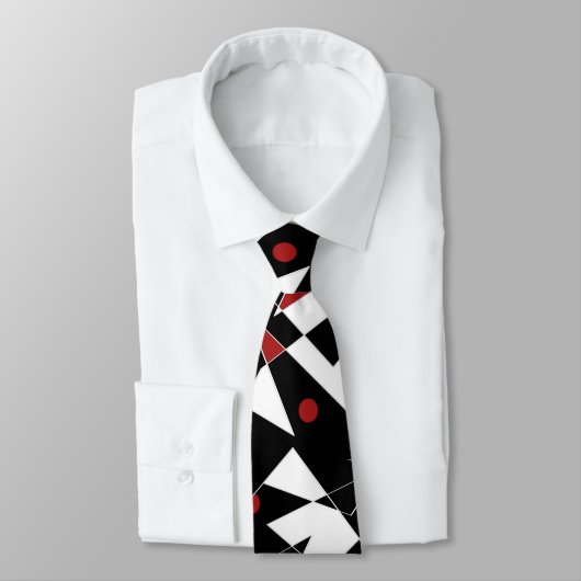 Vlek de rode ballen stropdas (Gebonden)