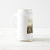 Vlek en bloed bierpul (Voorkant links)