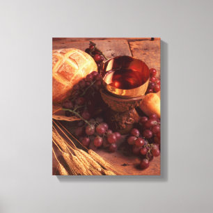 Vlek en bloed canvas afdruk