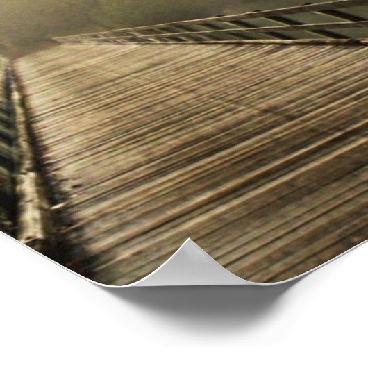 Vlek en bloed poster (Hoek)