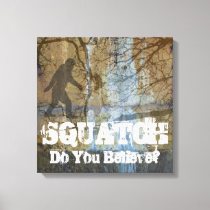 Vlek, geloof je? canvas afdruk