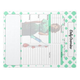 Vlek jezelf niet _ Dagelijks overzicht Notitieblok