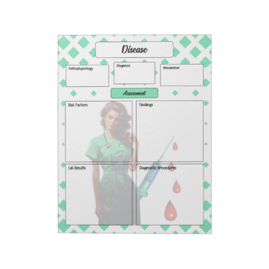 Vlek jezelf niet _ Disease Temp 1 Notitieblok (Linkerzijde)