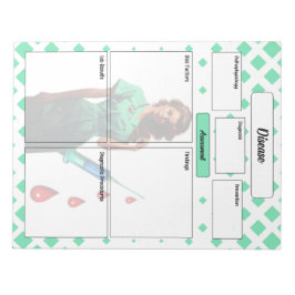 Vlek jezelf niet _ Disease Temp 1 Notitieblok