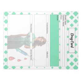 Vlek jezelf niet _Kaart Notitieblok