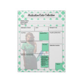 Vlek jezelf niet _ Medicatie Data Collectie Notitieblok (Linkerzijde)