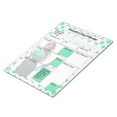 Vlek jezelf niet _ Medicatie Data Collectie Notitieblok (Schuin)