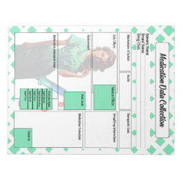 Vlek jezelf niet _ Medicatie Data Collectie Notitieblok