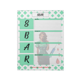 Vlek jezelf niet _ SBAR Temp Notitieblok