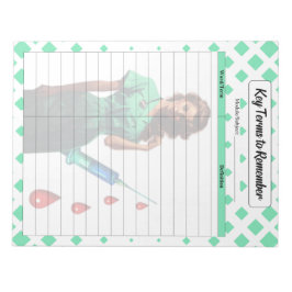 Vlek jezelf niet _ Sleuteltermen om te onthouden Notitieblok