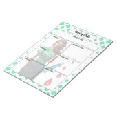 Vlek jezelf niet _ Verpleegkundigen Notitieblok (Schuin)