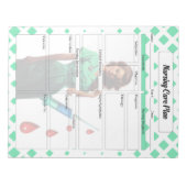 Vlek jezelf niet _ Verpleegzorgplan Notitieblok (Voorkant)