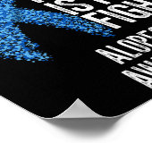 Vlek kaalheid Mijn vaders gevecht is mijn gevecht Poster (Hoek)