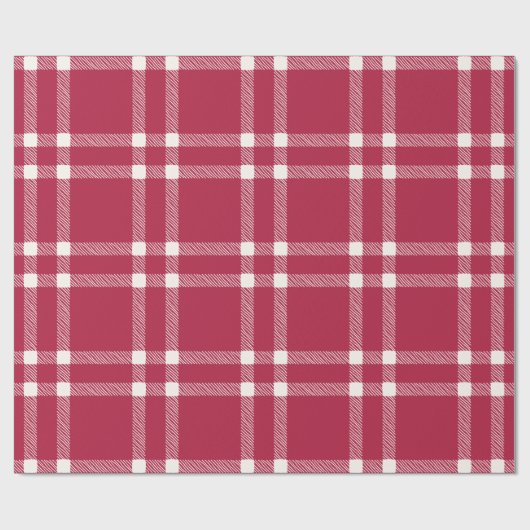 Vlek rood van witte hand, gebrand cadeaupapier (Vlak)