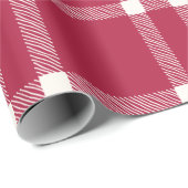 Vlek rood van witte hand, gebrand cadeaupapier (Rol Hoek)