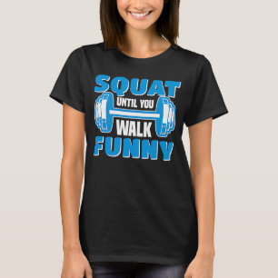 Vlek tot u het gewicht van de loopbaan plaatste Gy T-shirt