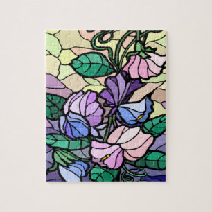 Vlek van glas Lily Legpuzzel