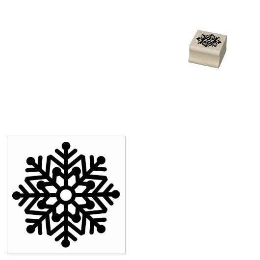 Vlek Vlek Vierkant Vat Hout Rubberstempel (Gestempeld)