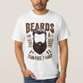 Vlek Vrij wit overhemd T-shirt (Voorkant)