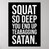 Vlek zo diep dat je uiteindelijk de labagingsatan  poster (Voorkant)