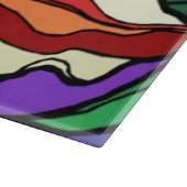 Vlekglas Lilly snijplank (Hoek)