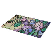 Vlekglas Lilly van de veld snijplank (Hoek)