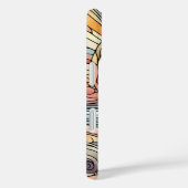 Vlekglas patroon zonsondergang boven de oceaan Case-Mate iPhone case (Achterkant / Rechts)