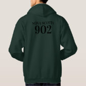 Vleking Nova Scotian Halifax Dartmouth 902 T-Shir Hoodie (Achterkant)
