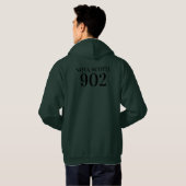 Vleking Nova Scotian Halifax Dartmouth 902 T-Shir Hoodie (Achterkant volledig)