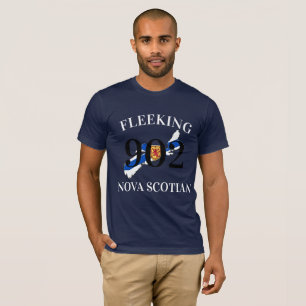 Vleking Nova Scotian Halifax Dartmouth 902 T-Shir T-shirt