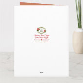 Vlekkeloos Hart 0034 van het Maagdelijke Wenskaart Kaart (Achterkant)