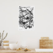  vlekken afdrukken poster (Keuken)