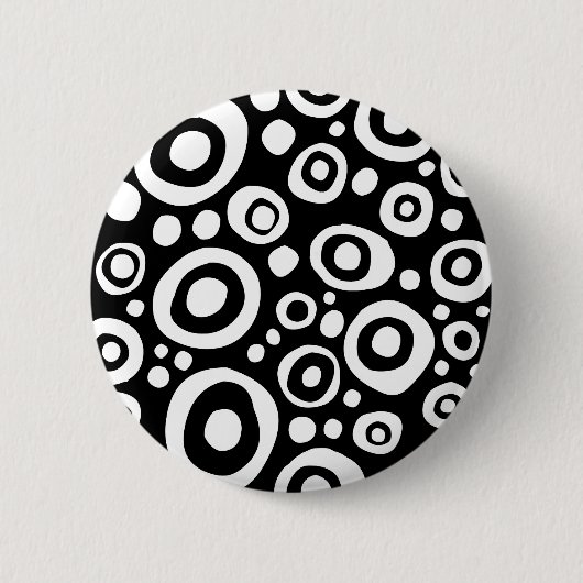 Vlekken en Cirkels - 02 Ronde Button 5,7 Cm (Voorkant)