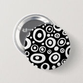 Vlekken en Cirkels - 04 Ronde Button 5,7 Cm (Voorkant /achterkant)