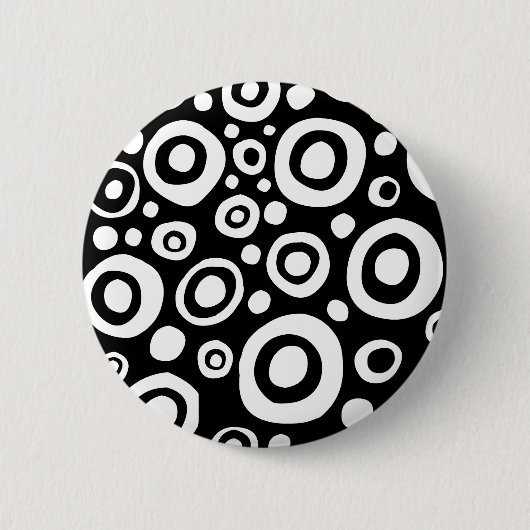 Vlekken en Cirkels - 05 Ronde Button 5,7 Cm (Voorkant)