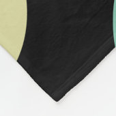 Vlekken en Cirkels 150816 Fleece Deken (Hoek)