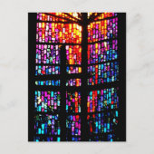 Vlekken glas briefkaart (Voorkant)