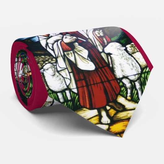 Vlekken glazen ramen nekstropdas... stropdas (Opgerold)