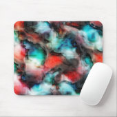 Vlekken in de vorm van een crater in rustig vierka muismat (Met muis)